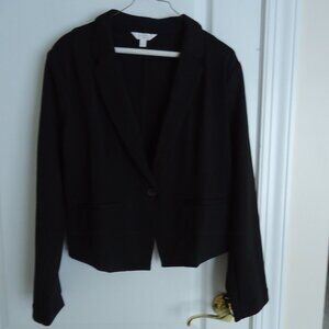 NWT Lauren Conrad Blazer Jacket L Black
